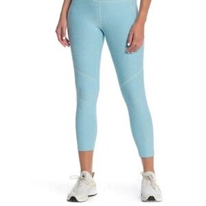 Outdoor Voices Activewear Leggings in Pool Blue Women's Size S